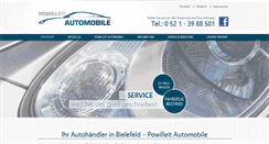 Desktop Screenshot of powilleit-automobile.de